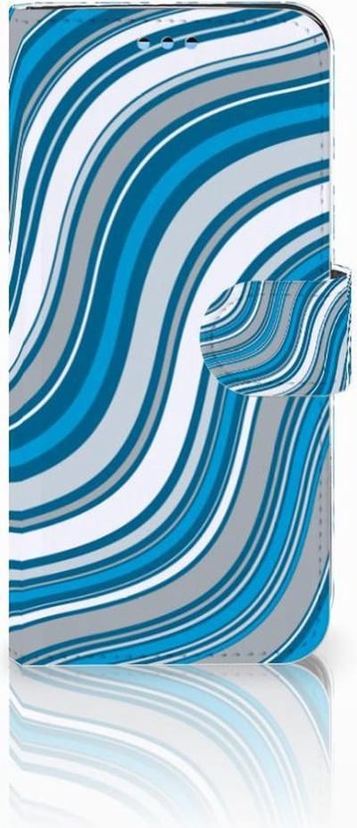 Samsung Galaxy S9 Telefoon Hoesje Waves Blue