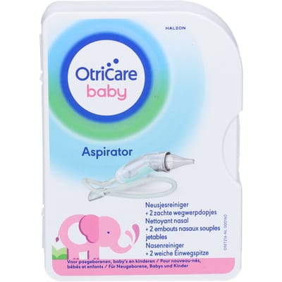 OtriCare Baby Aspirator - Neusjesreiniger - Verstopte Neus - Zachte Manier Verwijderen Neusslijm - Eenvoudig en Hygiënisch Gebruik - Help je baby beter ademen, eten en slapen - 1 stuk