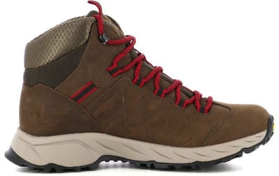Berghen Montana Mid Leer | Donkerbruin/Bordeaux - FW Boots Trekking Adult - Maat 36 - Multi