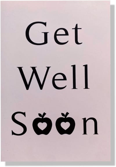 Get Well Soon Beterschap wenskaart - 12x17cm - Gevouwen kaart inclusief envelop - Beterschapskaart