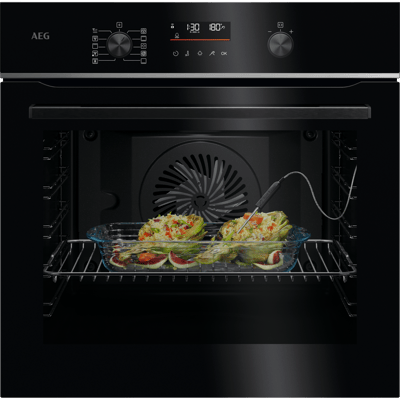 AEG 5000 SurroundCook met SteamBake - Heteluchtoven met stoomondersteuning met pyrolysereiniging V5PBA521AB