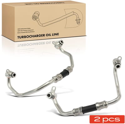 Frankberg 2x Olieleiding Turbo voor BMW