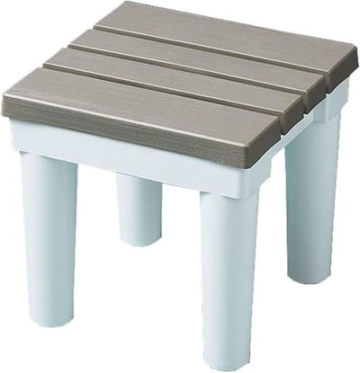Douchekruk - Badkamerhulp - Veilig Douchen - Antislip Ontwerp - 27x27x30cm - Kaki