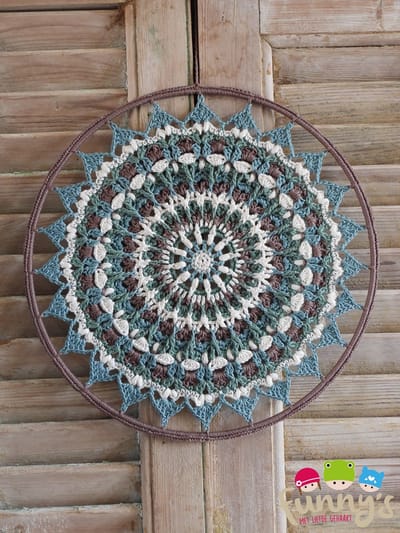 Haakpakket Funny Mandala Winter 30 cm