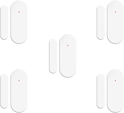 Deuralarmen - Slimme sensor - Huisbeveiliging - App notificaties - 5 stuks - Wit