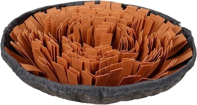 Hond Snuffelmat - Voedingsmat Hond - Mentale Stimulatie - DIY Puzzel Ontwerp - 61 x 61 cm - Beige