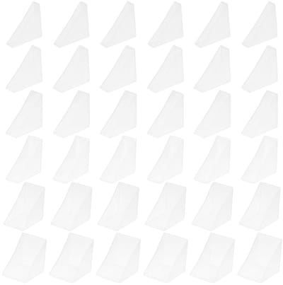 Dailygoods- Hoekbeschermers 36 Stuks - Driehoekige Bescherming - Transparante Covers - Randbescherming voor Tafel - Veiligheid voor Baby's - Schokbestendig Plastic