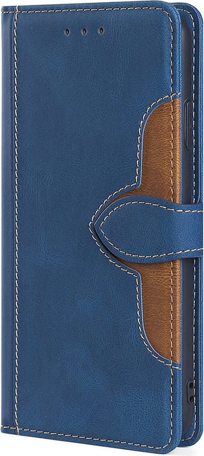 Hoesje geschikt voor iPhone 15 Pro - Bookcase - Pasjeshouder - Portemonnee - Kunstleer - Blauw