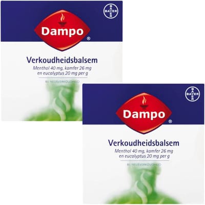 Dampo Verkoudheidsbalsem - 2 x 30 gram