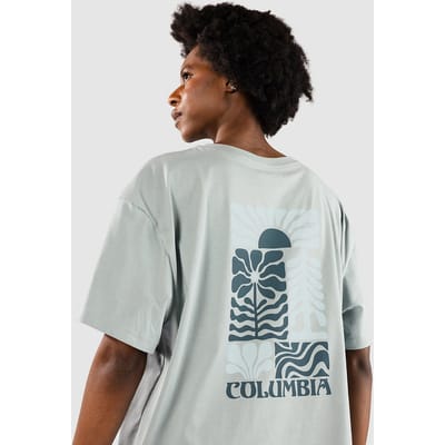 Columbia Rolling Bend Graphic Oversized T-Shirt blauw