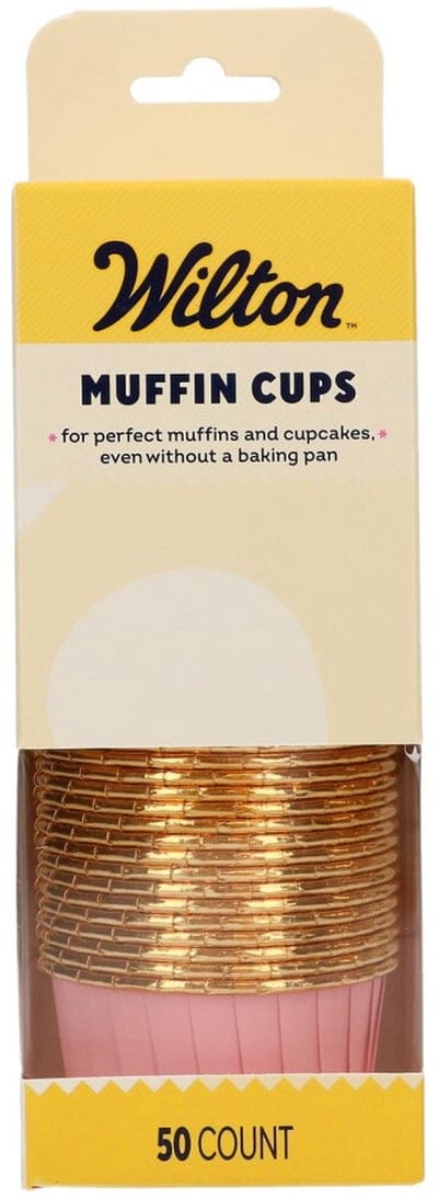 Wilton Muffin Cups - Baby Roze - Set/50 - Bakvorm voor Muffins en Cupcakes