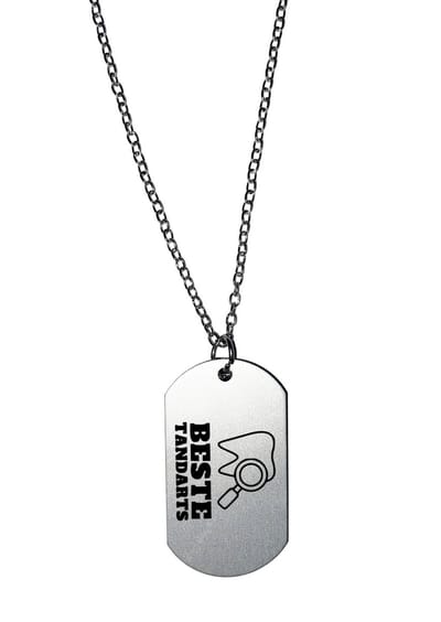Akyol - beste tandarts ketting - Tandarts - cadeau tandarts - leuk cadeau voor je tandarts om te geven - verjaardag tandarts