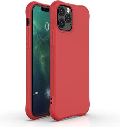 Peachy Soft case TPU hoesje geschikt voor iPhone 11 Pro - rood