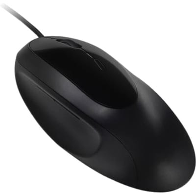 Kensington Pro Fit® Ergonomische Bedrade Muis - Met USB 3.0-Aansluiting - 4 DPI-Instellingen en 5 Knoppen - Zwart