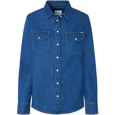 Dames denim shirt Pepe Jeans Regular