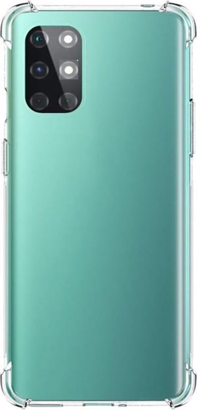 Shop4 - OnePlus 8T Hoesje - Zachte Back Case Drop Proof Transparant