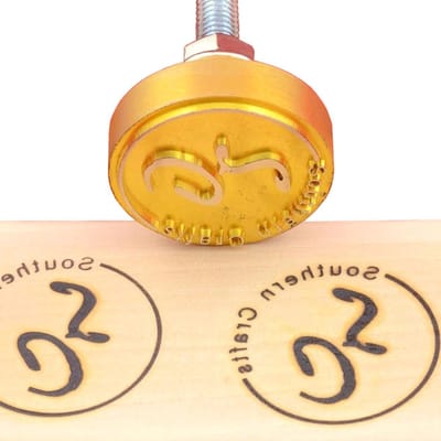Branding Iron - Hitte Stempel - Hout Decoratie - Gepersonaliseerd Ontwerp - 2.5cm x 2.5cm - Metaal
