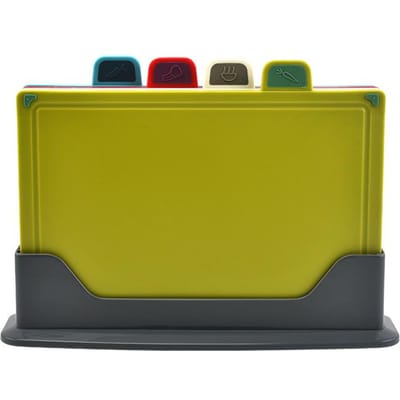4 stuks Voedsel Classificatie Snijplanken PP TPR Draagbaar Antislip Snijplanken Keukengereedschap Met
