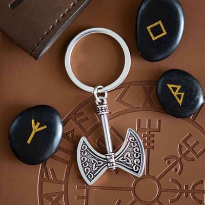 Something Different - Strength and Power Axe of Valor Sleutelhanger - Multicolours