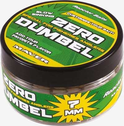 Maver Reactor Baits Zero Dumbel 7mm Slow Sinking (40g) - Kleur : Yellow Washout