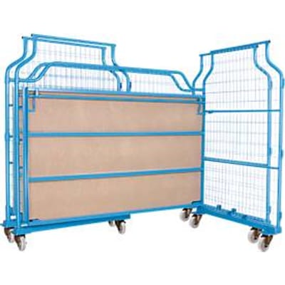 Allround box type 2000, zonder voorwand, gelakt