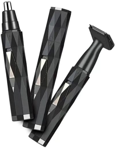 Neushaartrimmer - Oor trimmer - Pijnloos trimmen - Roestvrij staal - USB-aangedreven