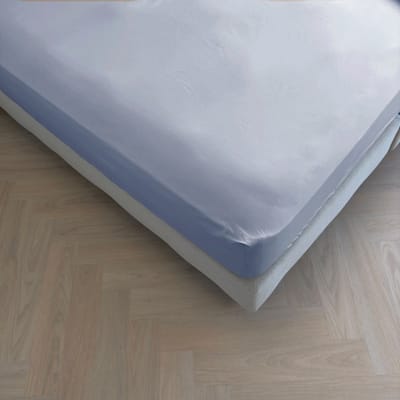 Kayori Puro Hoeslaken Katoen Perkal - 90x210-220cm - Matrasdikte 35 cm - Hotelkwaliteit - Lavender