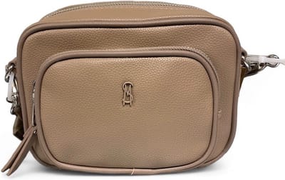 Steve Madden Blillite dames schoudertas - Beige - Maat Geen