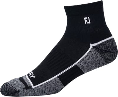 Footjoy ProDry Heren Sport Golfsokken quartersokken Zwart 39-46