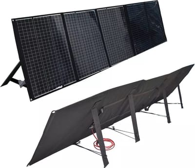Rise Up - 21V Lader Panel - 120w Camping Vouwen - 120 watt Opvouwbare - 21V Lader Panel Draagbare Opladers - 120w Camping Vouwen - Zonnepanelen