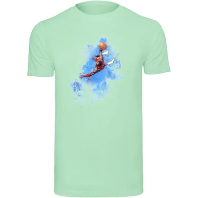 T-shirt Mister Tee Basketball Clouds