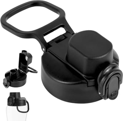 Vervangend deksel voor waterfles, lekvrij en BPA-vrij, geschikt voor 12/22/32/42oz flessen, ideaal voor outdoor en sportactiviteiten