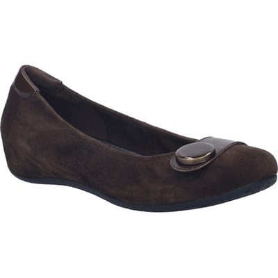 JOSEF SEIBEL Dames Ballerina Florina 06 in bruin