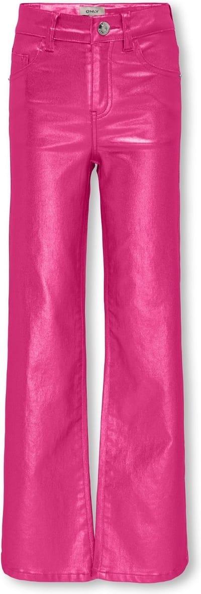 ONLY KOGJUICY WIDE METAL COATED PNT Meisjes Broek - Maat 152
