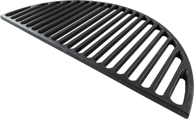 Grill Guru Large Cast Iron Half Moon Grill - 47cm
