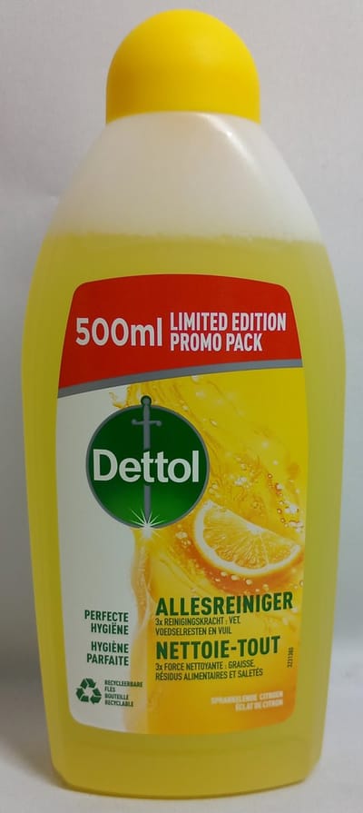 Dettol - Allesreiniger - Citroen - 500 ml - Voordeel Set 6 Stuks
