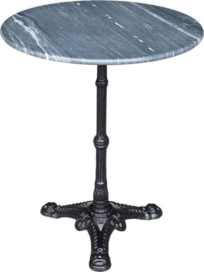 Tafel marmer grijs Ø60cm