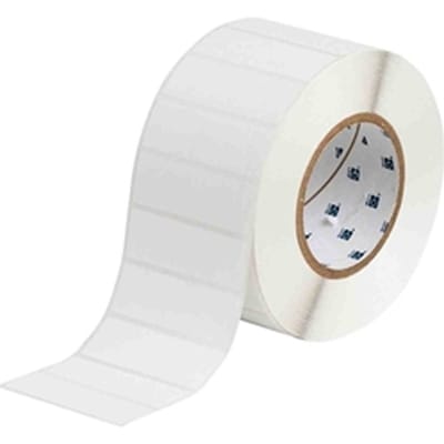 Brady THT-18-408-3 label herpositioneerbaar papier wit 76,20 x 25,40 mm (origineel)