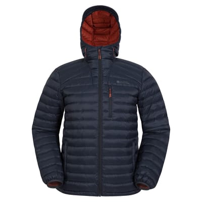 Mountain Warehouse Heren Henry II Extreme Met Dons Gevuld Jasje (Marine)