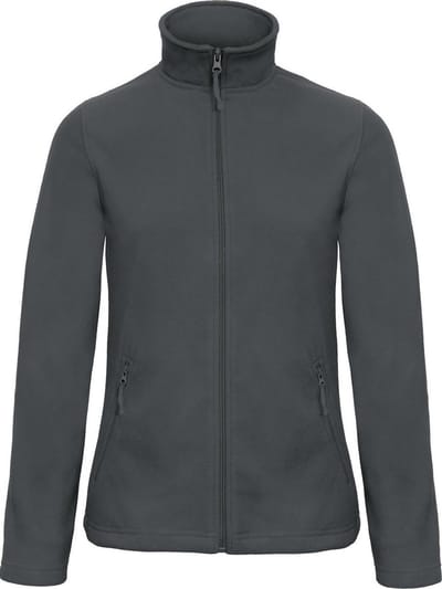 B&C Collectie Vrouwen/dames ID 501 Microfleece Jasje (Donkergrijs)