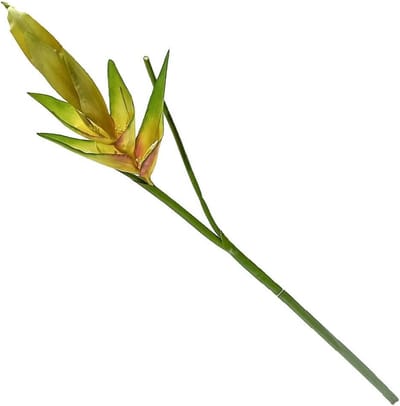 HomeBound by KY | Kunstbloem Heliconia geel | 99cm | kunstbloem