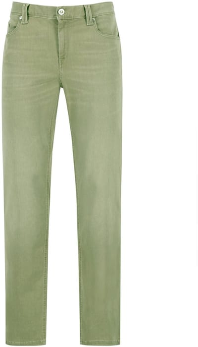 Alberto - 5-Pocket - Mannen - W32 X L32 - Groen - Katoen - 4207-1571-Pipe Green