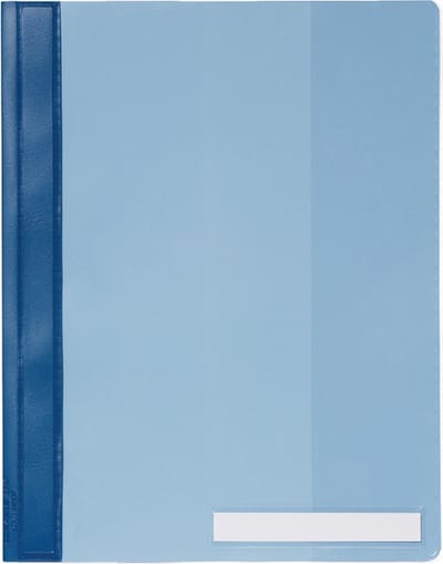 Snelhechter Durable A4 PVC extra breed blauw