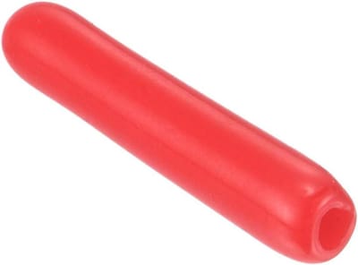 Rubberen Dopjes - Beschermdoppen - Vloeren Beschermen - Zachte Elastische Materiaal - 1.3mm Binnendiameter - Rood