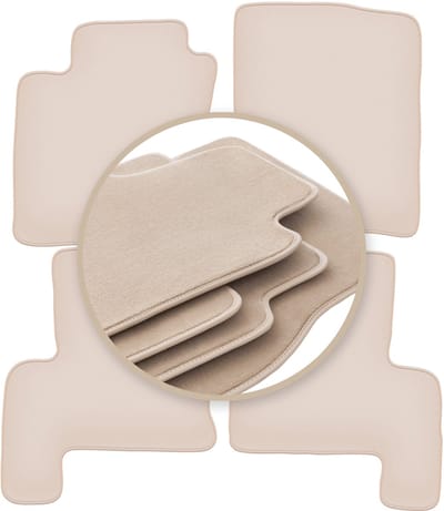 PREMIUM beige vloermatten voor: Suzuki Grand Vitara XL7 SUV 2002-2005