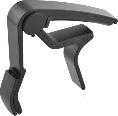 New Age Devi - Aluminium Gitaar Capo - perfect voor elektrische en akoestische gitaren - zwart