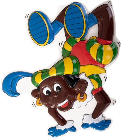 6 x Wanddecoratie piet