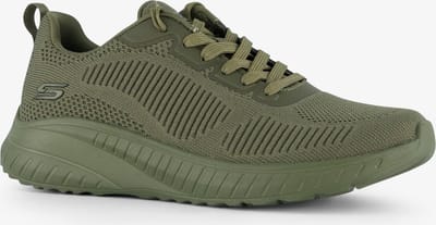 Skechers Bobs Squad Chaos groen dames sneakers