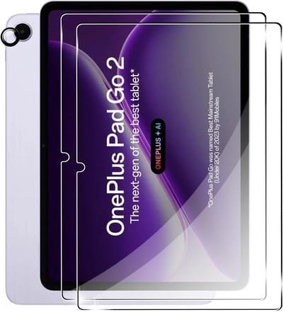 Dailygoods- Displaybeschermfolie 9H - Cameralensbescherming - 2 Stuks - Krasbestendig - Waterdicht - Antivingerafdruk - Screenprotector