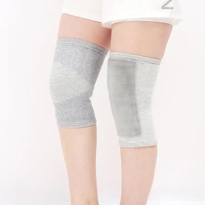 Kasjmier Kniebeschermer voor Artritis Gewrichtspijn Verlichting Dubbel Dikke Wol Bescherming Warmer voor Fitness Activiteiten Werk 1 Twee- Praktisch Gebruik